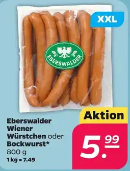 Netto Eberswalder Wiener Würstchen oder Bockwurst Angebot