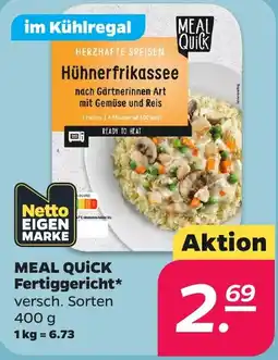 Netto MEAL QUICK Fertiggericht Angebot