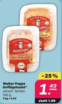 Netto Walter Popp's Geflügelsalat Angebot
