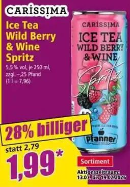 Norma CARISSIMA Ice Tea Wild Berry & Wine Spritz Angebot