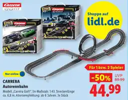 Lidl CARRERA Autorennbahn Angebot