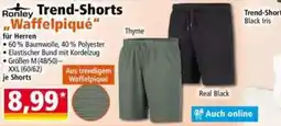 Norma Ronley Trend-Shorts Waffelpiqué Angebot