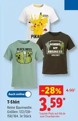 Lidl T-Shirt Angebot