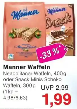 Jawoll Manner Waffeln Angebot