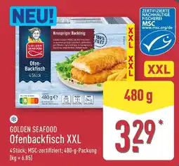 Aldi Nord GOLDEN SEAFOOD Ofenbackfisch XXL Angebot