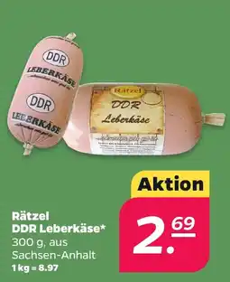 Netto Rätzel DDR Leberkäse Angebot