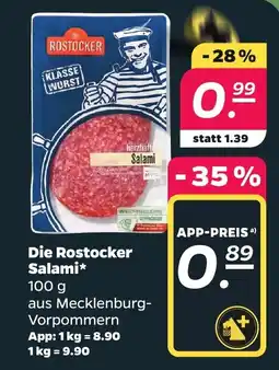 Netto Die Rostocker Salami Angebot