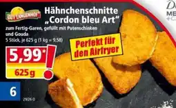 Norma GUT LANGENHOF Hähnchenschnitte „Cordon bleu Art“ Angebot