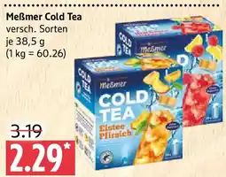 Marktkauf Meßmer Cold Tea Angebot