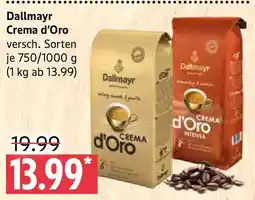 Marktkauf Dallmayr Crema d'Oro Angebot