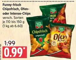 Marktkauf Funny-frisch Chipsfrisch, Ofen- oder Intense-Chips Angebot