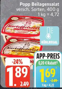 Edeka Popp Beilagensalat Angebot