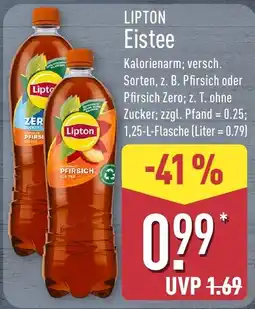 Aldi Nord LIPTON Eistee Angebot