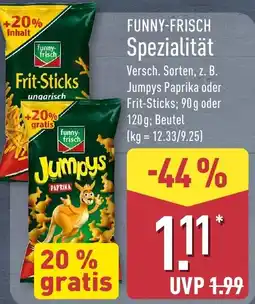 Aldi Nord FUNNY-FRISCH Spezialität Angebot