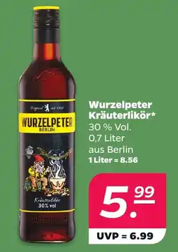 Netto Wurzelpeter Kräuterlikör Angebot