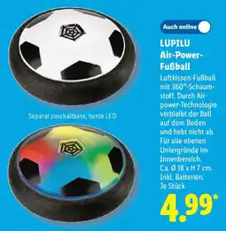 Lidl LUPILU Air-Power-Fußball Angebot