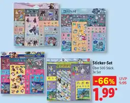 Lidl Sticker-Set Angebot