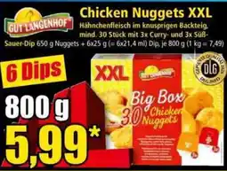 Norma Gut Langenhof Chicken Nuggets XXL Angebot