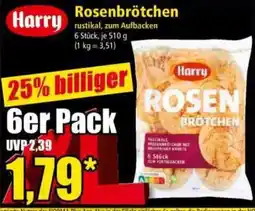 Norma Harry Rosenbrötchen Angebot