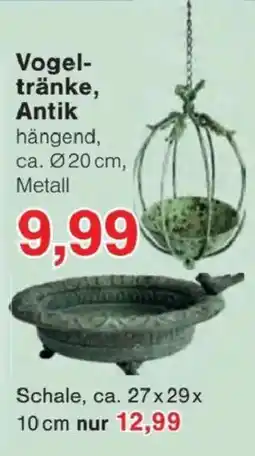 Jawoll Vogeltränke, Antik Angebot
