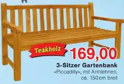 Jawoll 3-Sitzer Gartenbank Angebot