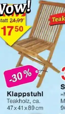 Jawoll Klappstuhl Angebot