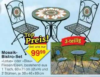 Jawoll Mosaik-Bistro-Set Angebot