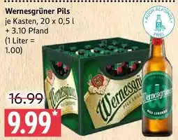 Marktkauf Wernesgrüner Pils Angebot