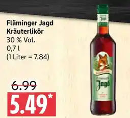 Marktkauf Flämingers Jagd Kräuterlikör Angebot