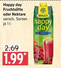 Marktkauf Happy day Fruchtsäfte oder Nektare Angebot