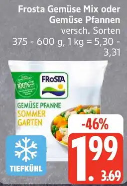 Edeka Frosta Gemüse Mix oder Gemüse Pfannen Angebot