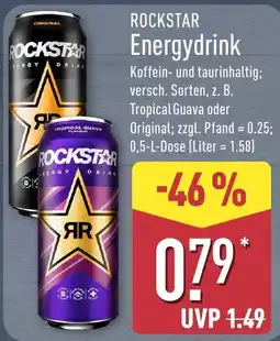 Aldi Nord ROCKSTAR Energydrink Angebot