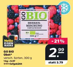 Netto GO BIO Obst Angebot
