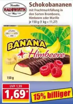 Norma Schokobananen Hauswirth Angebot