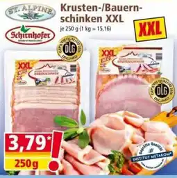 Norma ST. ALPINE Krusten-/Bauernschinken XXL Angebot