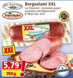 Norma ST. ALPINE Bergsalami XXL Angebot