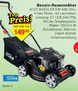Jawoll Gude Benzin-Rasenmäher Angebot