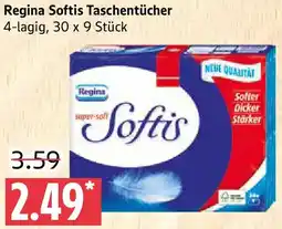 Marktkauf Regina Softis Taschentücher Angebot