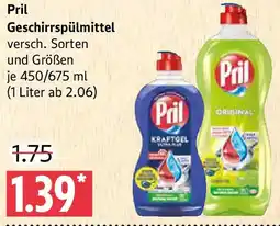 Marktkauf Pril Geschirrspülmittel Angebot