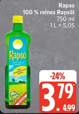 Edeka Rapso 100 % reines Rapsöl Angebot
