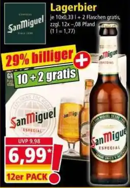 Norma SanMiguel Lagerbier Angebot