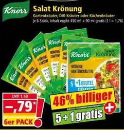 Norma Knorr Salat Krönung Angebot