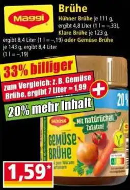 Norma Maggi Brühe Angebot