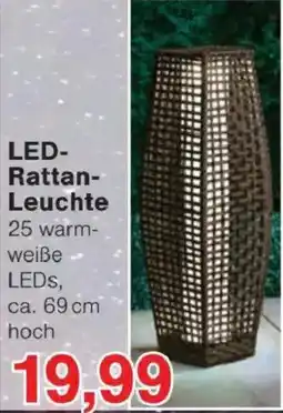Jawoll LED-Rattan-Leuchte Angebot