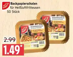 Marktkauf GUT & GÜNSTIG Backpapierschalen Angebot