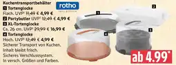 Marktkauf rotho Kuchentransportbehälter Angebot