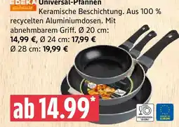 Marktkauf EDEKA Universal-Pfannen Angebot