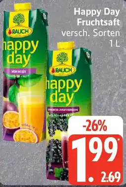Edeka RAUCH happy day Fruchtsaft Angebot