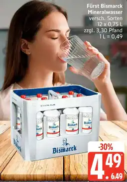 Edeka Fürst Bismarck Mineralwasser Angebot