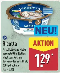 Aldi Nord Ricotta Angebot